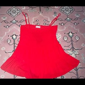 Paper Crane Red Tank NWT Medium